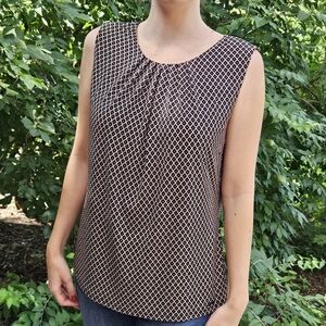 Calvin Klein Crepe Sleeveless Top